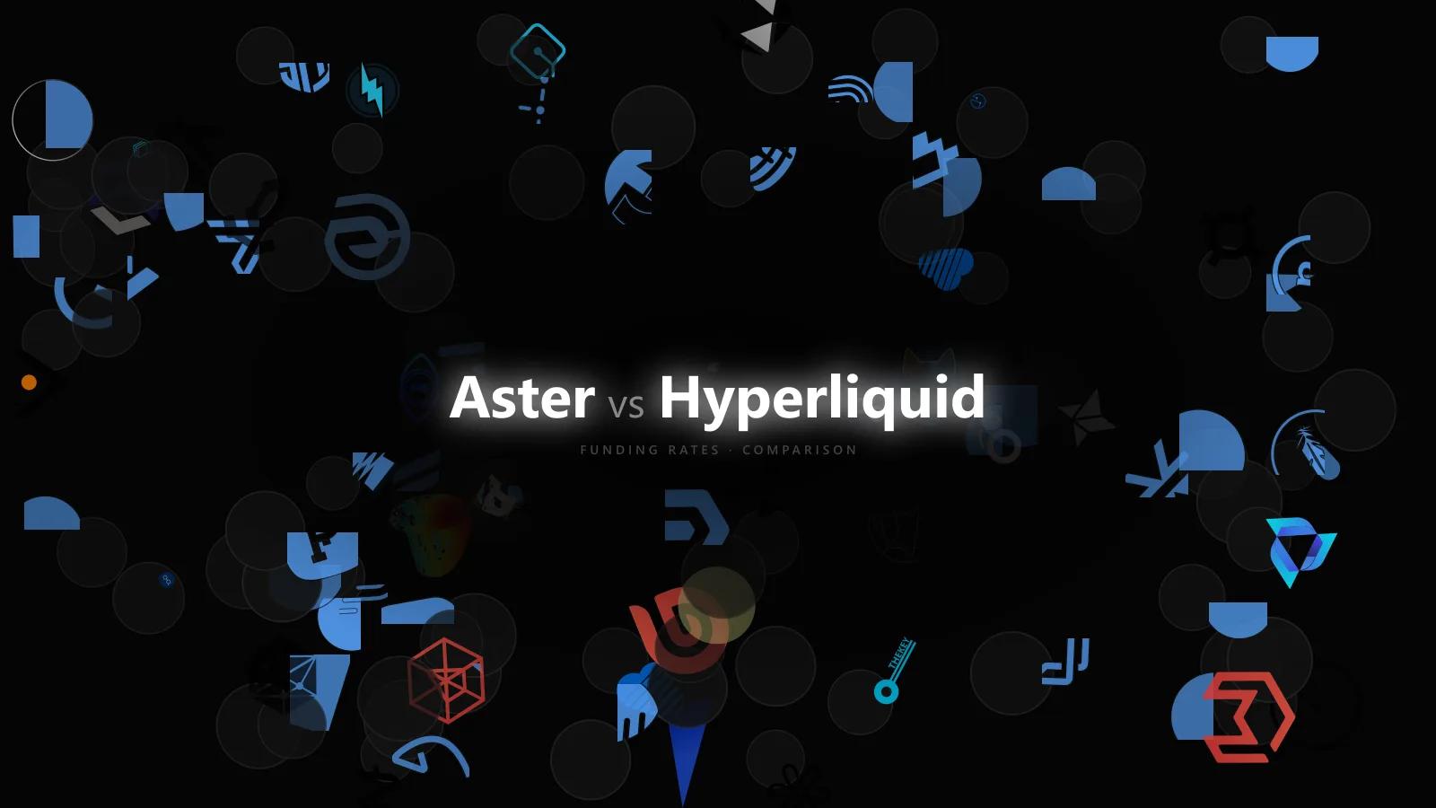 Basis Risk When Comparing Aster and Hyperliquid Perpetual Funding