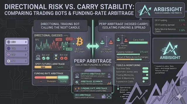 Why Most Crypto Trading Bots Stay Risky — and Why Funding-Rate Perp Arbitrage Often Isn’t